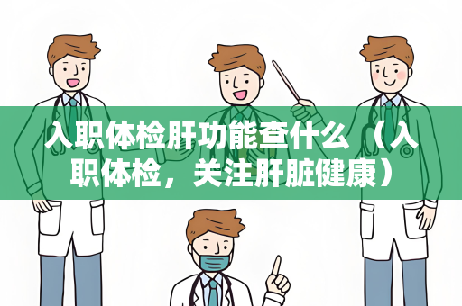 入职体检肝功能查什么 （入职体检，关注肝脏健康）