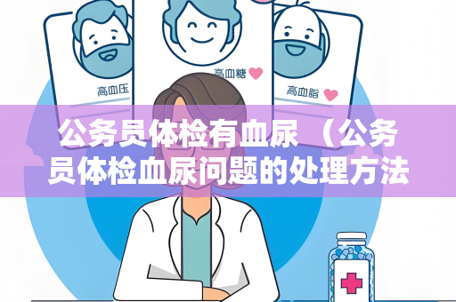 公务员体检有血尿 （公务员体检血尿问题的处理方法）