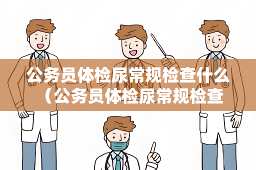 公务员体检尿常规检查什么 （公务员体检尿常规检查的重要性）