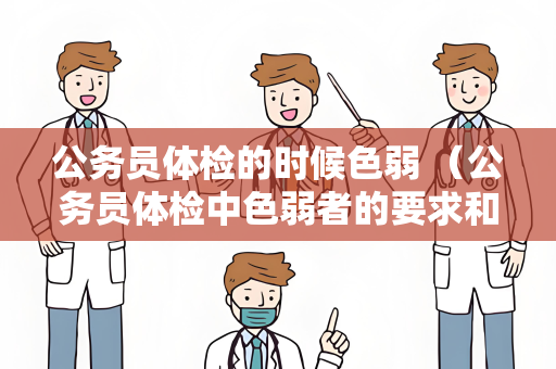 公务员体检的时候色弱 （公务员体检中色弱者的要求和应对方法）