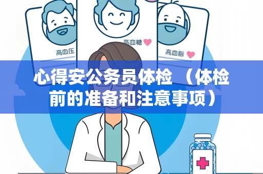 心得安公务员体检 （体检前的准备和注意事项）