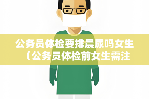公务员体检要排晨尿吗女生 (公务员体检前女生需注意的五个建议) 公务员体检要排晨尿吗女生 (公务员体检前女生需注意的五个建议)