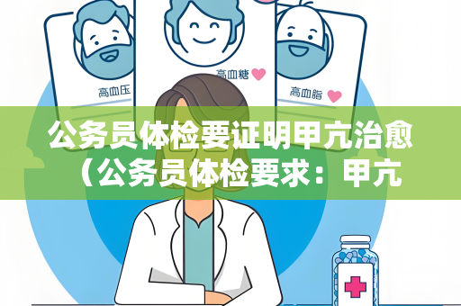 公务员体检要证明甲亢治愈 (公务员体检要求:甲亢需提供治愈证明)