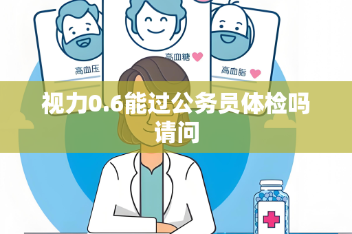 视力0.6能过公务员体检吗请问