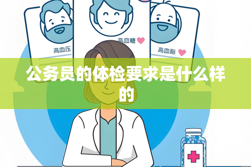 公务员的体检要求是什么样的