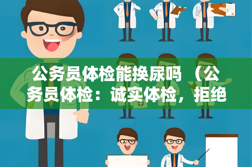 公务员体检能换尿吗 （公务员体检：诚实体检，拒绝换尿）