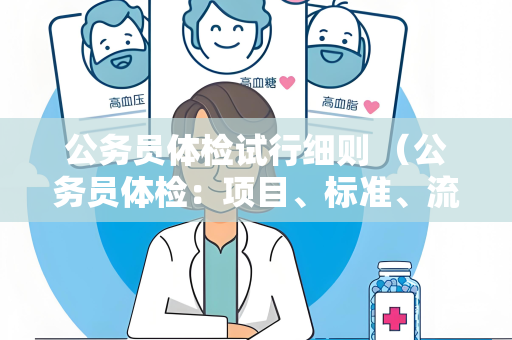 公务员体检试行细则 （公务员体检：项目、标准、流程及注意事项）