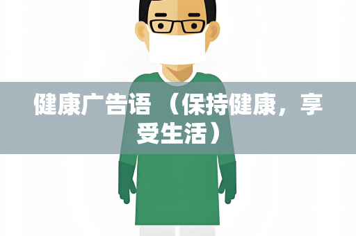 健康广告语 （保持健康，享受生活）